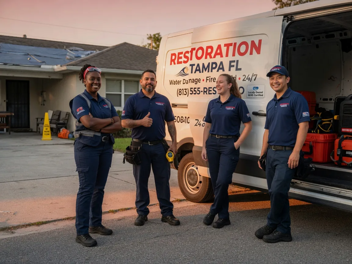 Water Damage Restoration company in Forestville, WI
